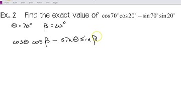 Unit 7 - Section 7.4 - Sum and Diff - Day 2 video #1