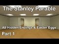 The Stanley Parable - All Hidden Endings & Easter Eggs Part 1