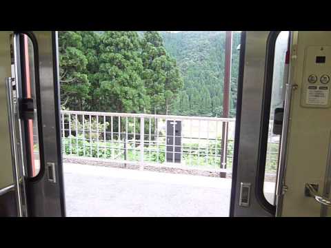 山陰本線キハ４７系　ドア閉
