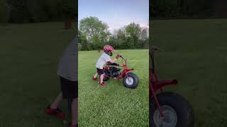 WE HAVE A MINIBIKE RIDER!