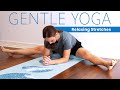 15 minute yoga beginners gentle relaxing stretches calm yoga with tessa