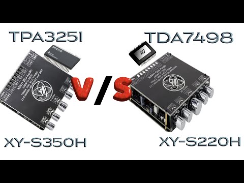 #TPA3251 vs #TDA7498 Comparison and Audio Test