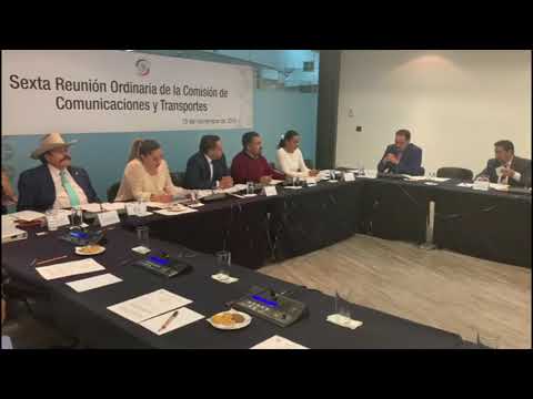 #DesdeElSenado en la Comisión de la Secretaría de Comunicaciones y Transportes