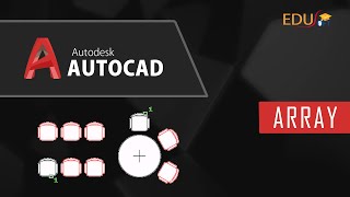 Tutorial for beginners: ARRAY IN AUTOCAD 2021
