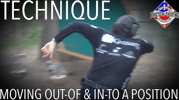 USPSA Analyzing a Technique - Moving Out-of and In-to a Shooting Position