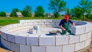 Man Builds a Round House — Full Construction Process