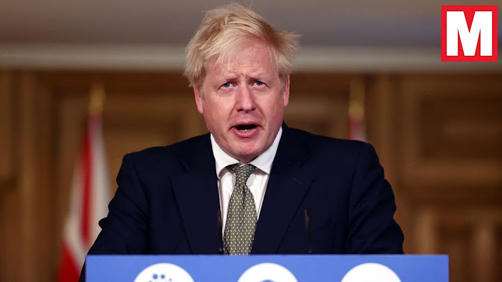 Boris Johnson updates nation on new tier system for England