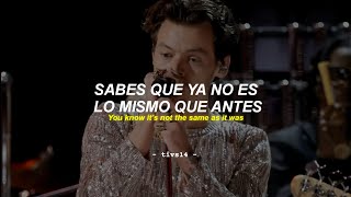Harry Styles - As It Was [GRAMMY's 2023 PERFORMANCE] || Sub. Español   Lyrics