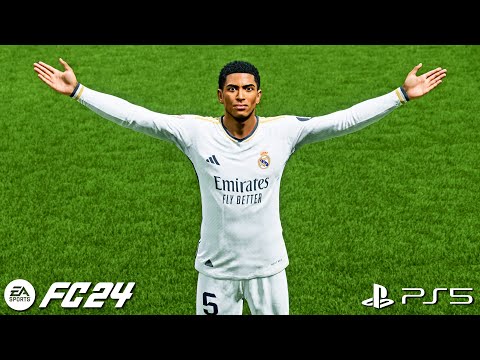 FC 24 - Real Madrid vs. Man City - Champions League 2024 Quarter Finals 1st Leg Match | PS5™ [4K60]