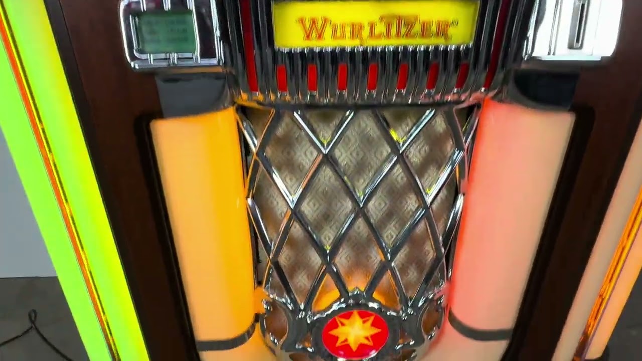 ワイリッツァー　1015　45回転盤 Deutsche Wurlitzer 1015 OMT 100 Selection 45 RPM Vinyl Jukebox