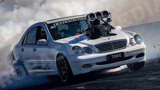 Round 1 with TOWIE at Tyre Massacre 2 