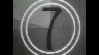 SMPTE universal film leader countdown