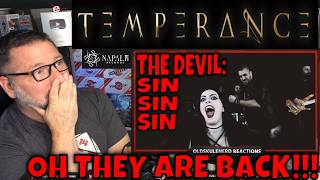 TEMPERANCE - The Devil: Sin, Sin, Sin | OLDSKULENERD REACTION | NAPALM RECORDS