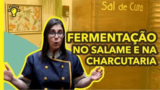 FERMENTAÇÃO DA CARNE NO SALAME | O QUE É FERMENTAÇÃO NOS EMBUTIDOS | CHARCUTARIA SAL DE CURA
