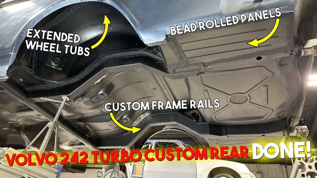 Volvo 242 Rear Volvo 242 Turbo Sleeper Custom Rear End FINISHED EP.3 - YouTube