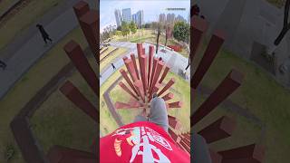 When Stunt Turns Horror Building Wooden Log Cabin In Forest Survival House Step By Step 197