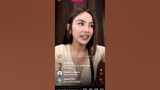 Mahalini's latest IG live