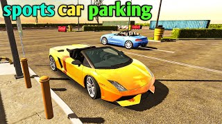 Sports Car Parking 3D Game Play || Car parking 3D screenshot 2