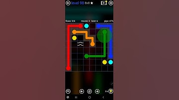 How To Solve Flow Free Bridges 8x8 Mania Pack Level 98 Board Walk Through Solution Walkthrough