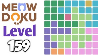Meowdoku: Brain Puzzle Games Level 159 Walkthrough