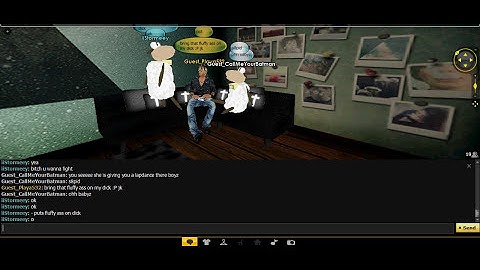 Our first troll on IMVU. (FAIL)