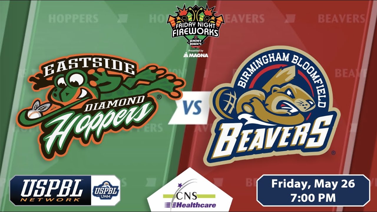 Eastside Diamond Hoppers vs Birmingham Bloomfield Beavers YouTube
