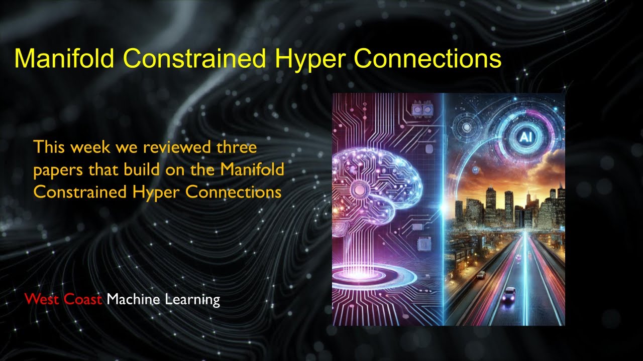 Manifold Constrained HyperConnections