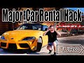 DREAM CAR RENTAL HACK! Renting My Dream Car For Cheap! Toyota Supra GR - First Time Using Turo App