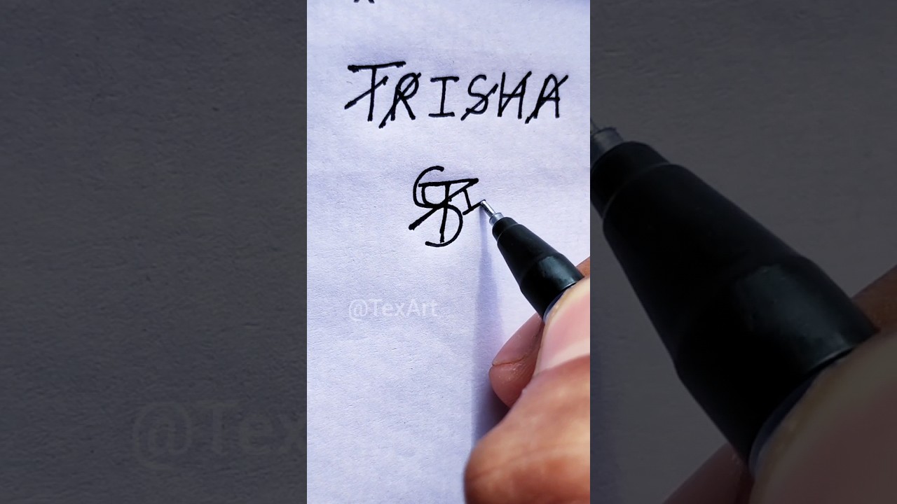 🖤😍Trisha Name Logo.. "Comment Your Name" 