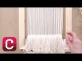 Weaving for Beginners Part 3: Start Weaving and Add Fringe with Annabel Wrigley | Creativebug