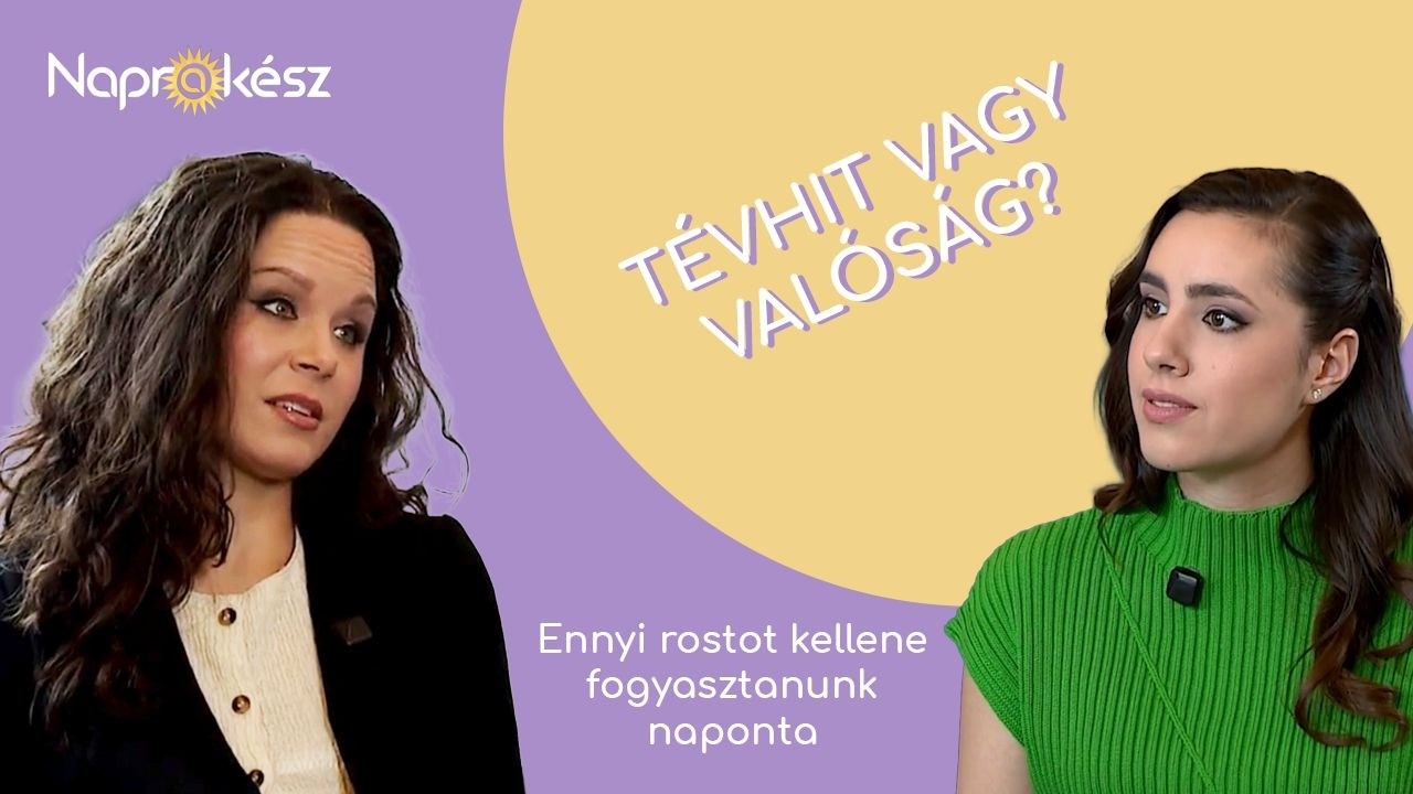 Tévhit vagy valóság? Ennyi rostot kellene fogyasztanunk naponta
