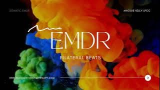 EMDR Bilateral Music to Calm Fight-or-Flight | Ease Panic, PTSD & Stress (60 BPM, Wear Headphones)