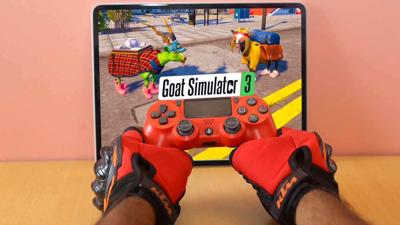Goat Simulator 3 Mobile Controller Gameplay - YouTube
