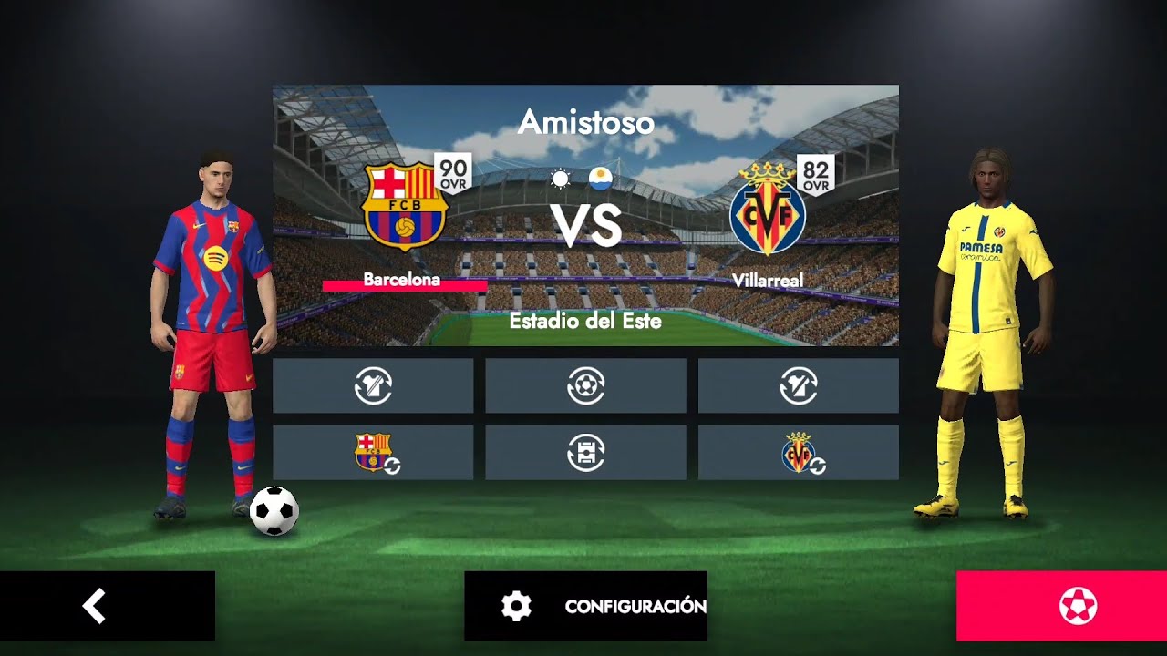 BARCELONA FC VS VILLAREAL CF PARTIDO FL26 