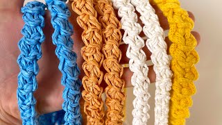 Çok Basi̇t Tiğ İşi̇ Anglez Çanta Sapi Örüyoruz Crochet Bag Handle