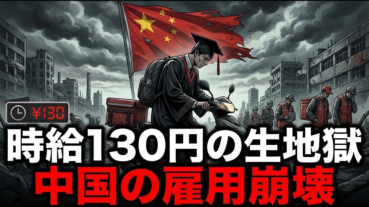 最悪の中国情勢｜時給130円、名門大生が卒業後「配達」する本当の理由
