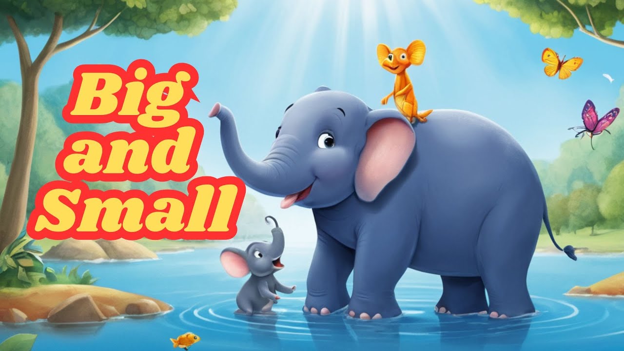 Big And Small Song | Song for Children #shorts #song #3d #kids - YouTube