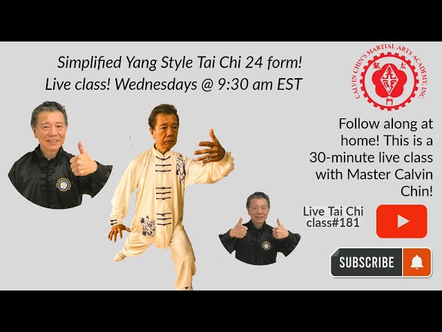 thumbnail image for Yang Style Tai Chi 24 and more!