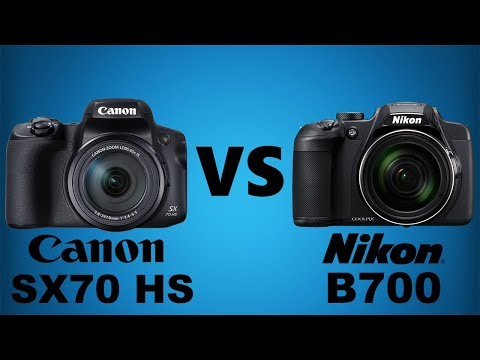 Canon PowerShot SX70 HS vs Nikon Coolpix B700