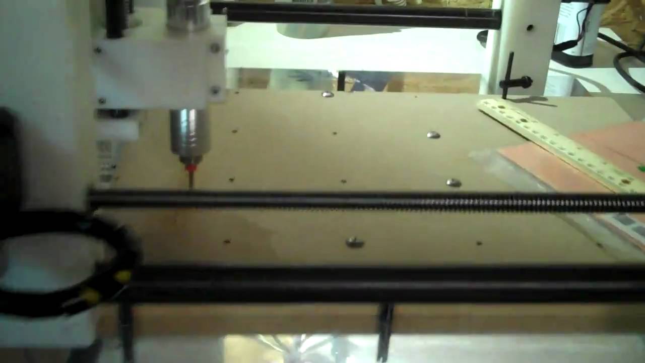 micRo CNC router zen garden - YouTube