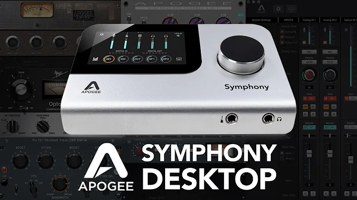 Touch Display on an Audio Interface!? // APOGEE SYMPHONY DESKTOP - 天天要闻