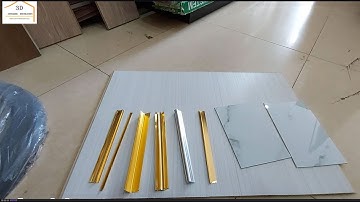 Phụ Kiện NẸP CHỈ CẦN THIẾT Phục Vụ Thi Công Nhựa Ốp Tường Vân Đá PVC