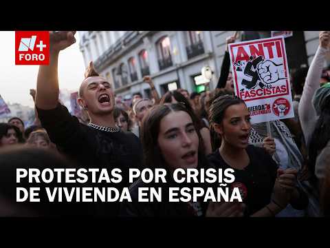 Madrid housing crisis protests end in riots