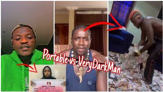 Portable attack VeryDarkMan for calling EFCC to arrest him after spraying money to fans