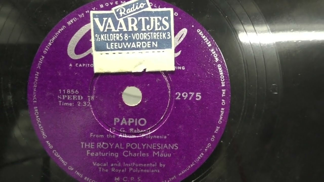 Watch The Royal Polynesians: Papio. (1956). on YouTube Watch The Royal Polynesians: Papio. (1956). on YouTube