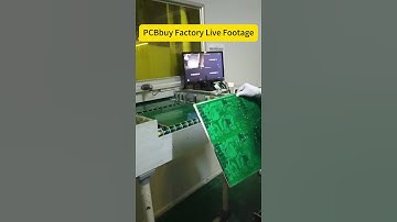 Solder Mask Development on PCB #pcb #pcbuild #pcbfactory