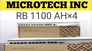 @microtech-inc Mikrotik router RB1100 AH×4 Available