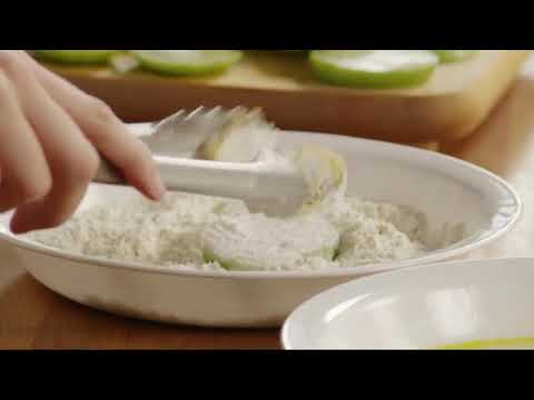 სამეფო საკვები -შემწვარი მწვანე პომიდორი