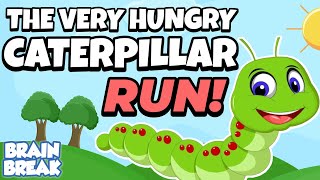 The Very Hungry Caterpillar Run | Spring Brain Break | GoNoodle Inspired screenshot 1