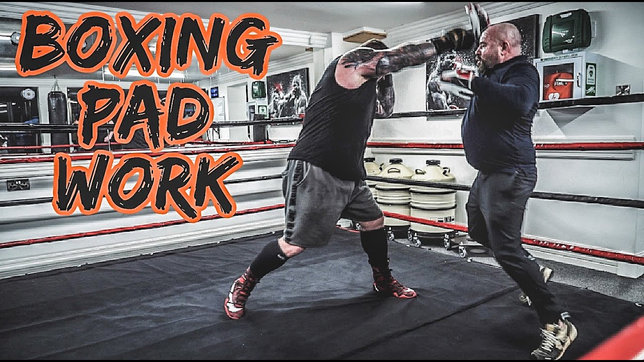 Boxing Pad Work Working above my Max HR! YouTube